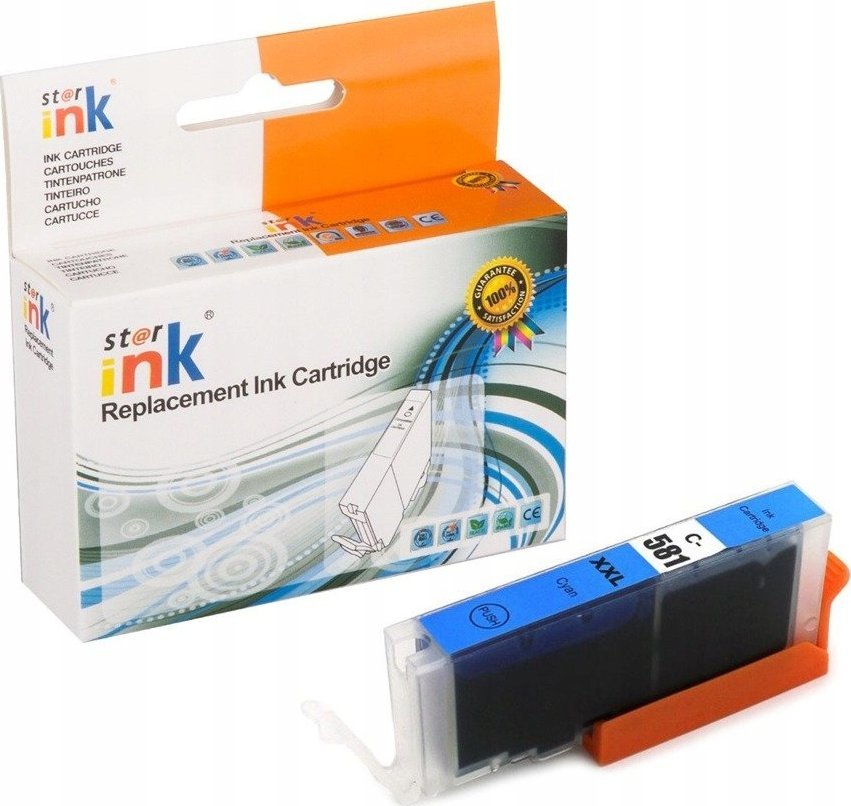 Tusz Canon CLI-581C XXL wkład atramentowy, zielono-niebieski