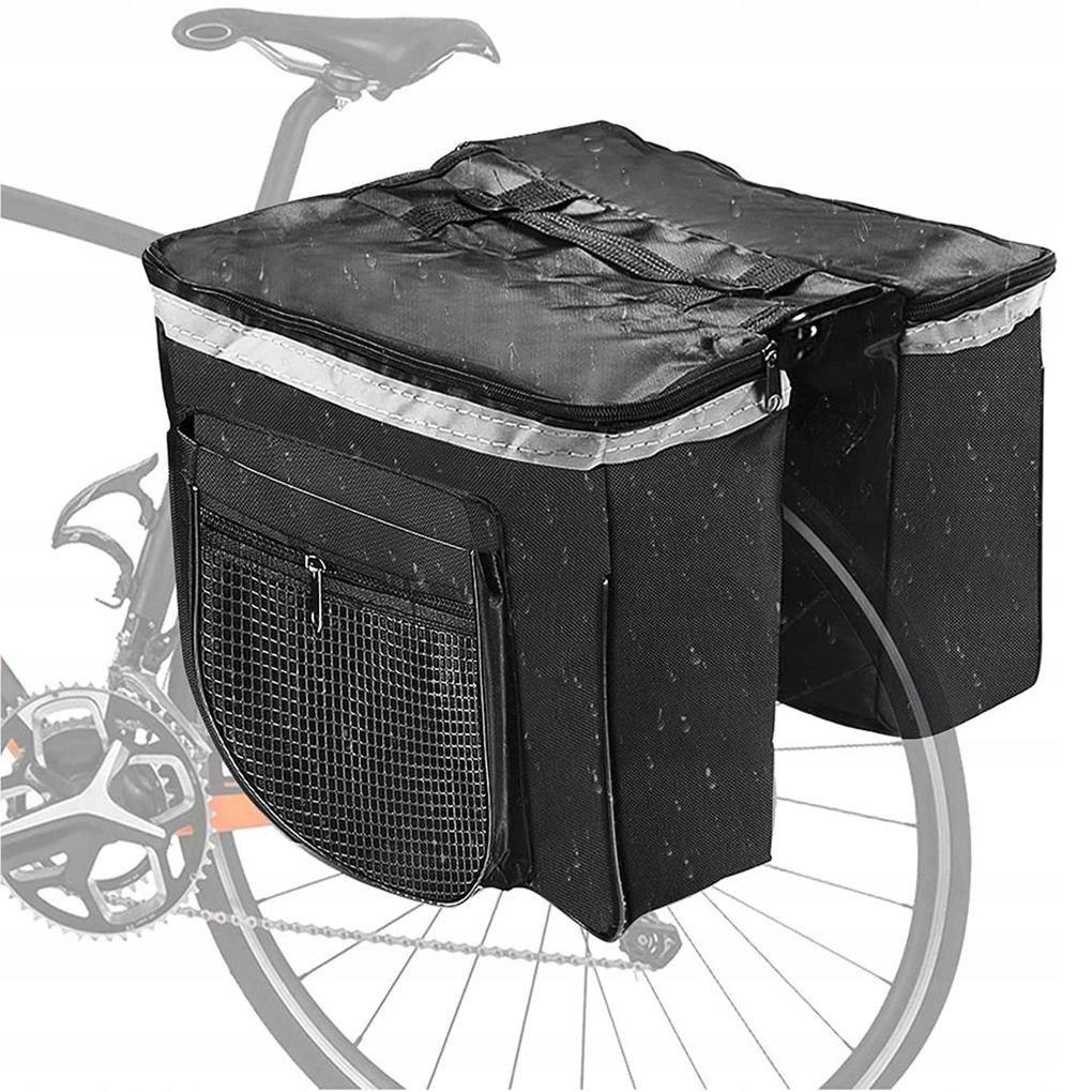 PODWÓJNA SAKWA ROWEROWA TORBA XL na Bagażnik 40L