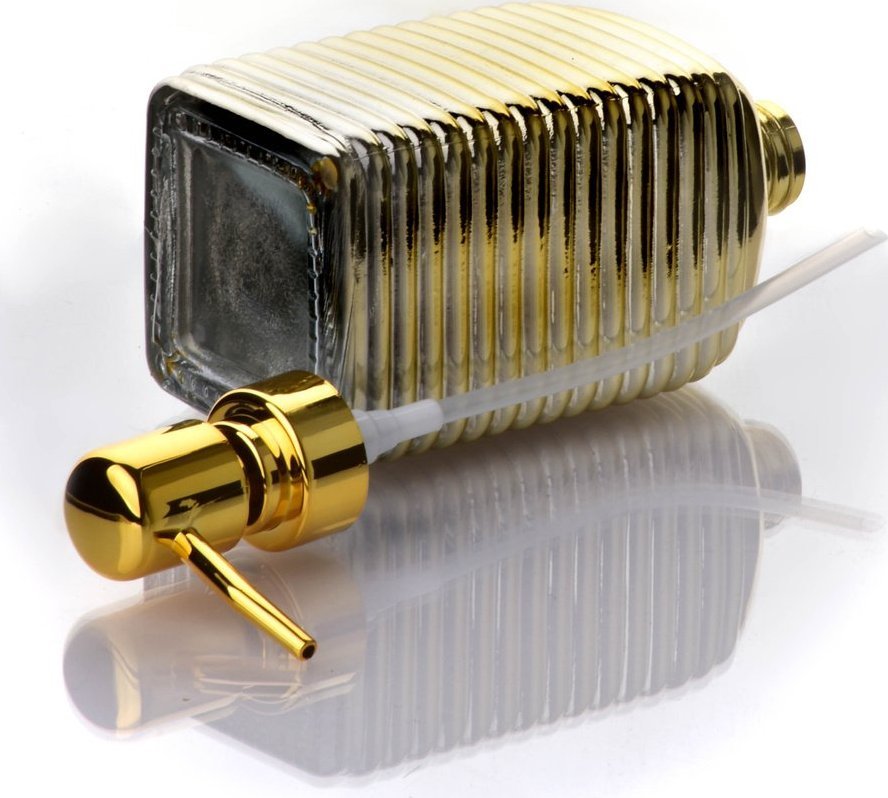 Dozownik do mydła Bathlab TESSA GOLD Dozownik h19x7.8cm