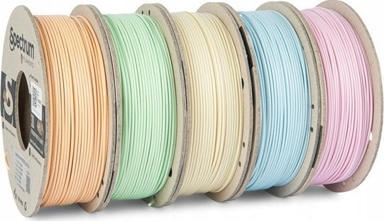 Spectrum 5Pack Pastello PLA zestaw nici 1.75 mm 1.25 kg – 5 kolorów