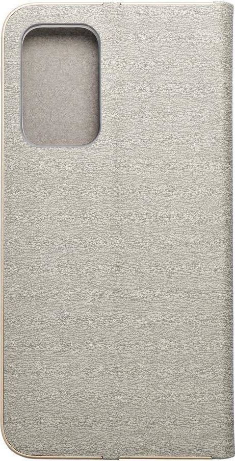 ForCell Kabura Forcell LUNA Book Gold do SAMSUNG Galaxy A52 5G / A52 LTE ( 4G ) srebrny