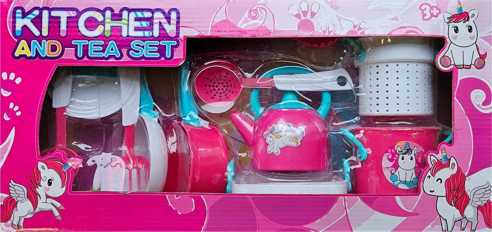 Trifox ZESTAW NACZYŃ JEDNOROŻEC 11 ELEMENTÓW