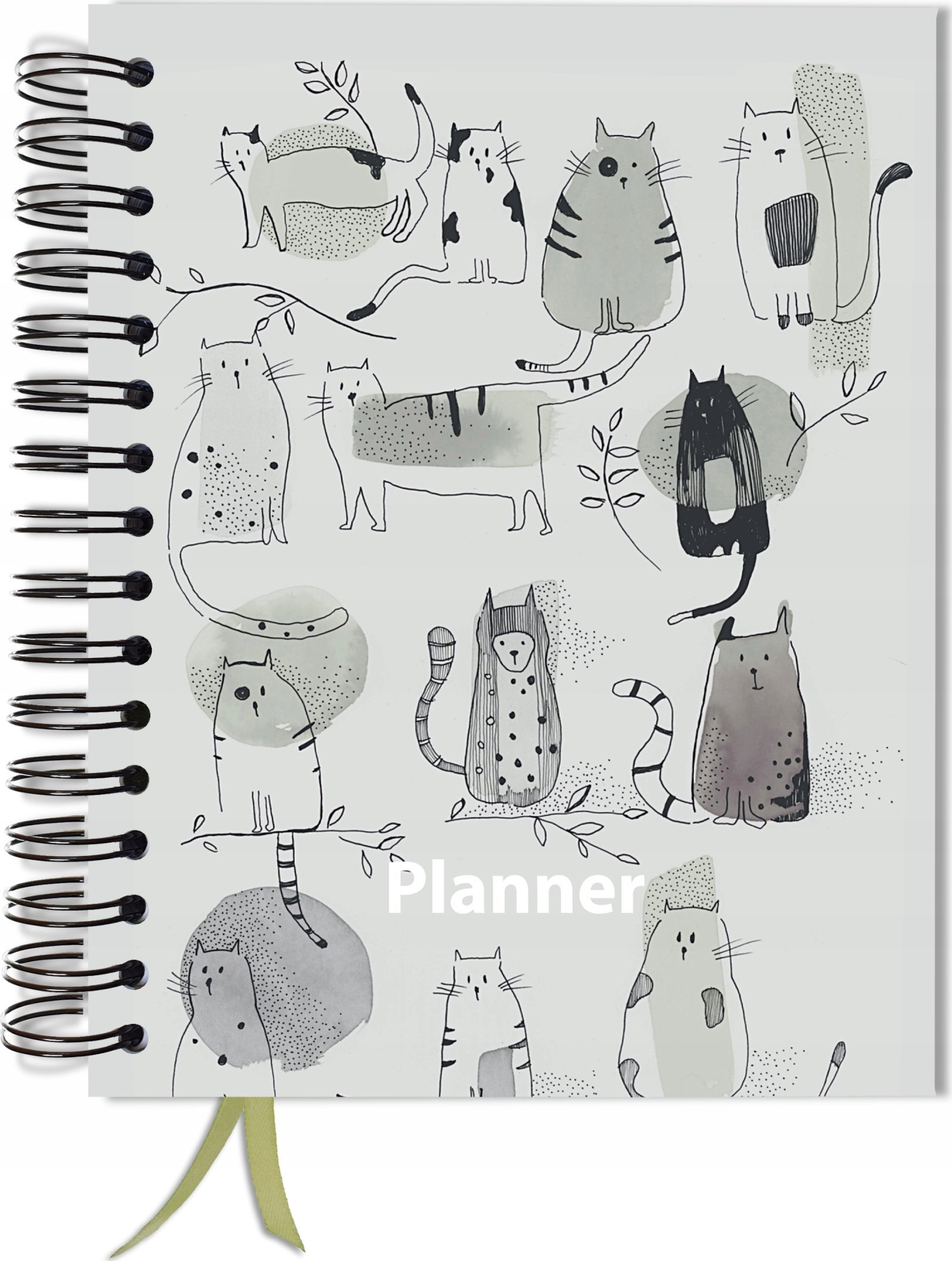 TadaPlanner Kalendarz terminarz bez dat planer książkowy A5+