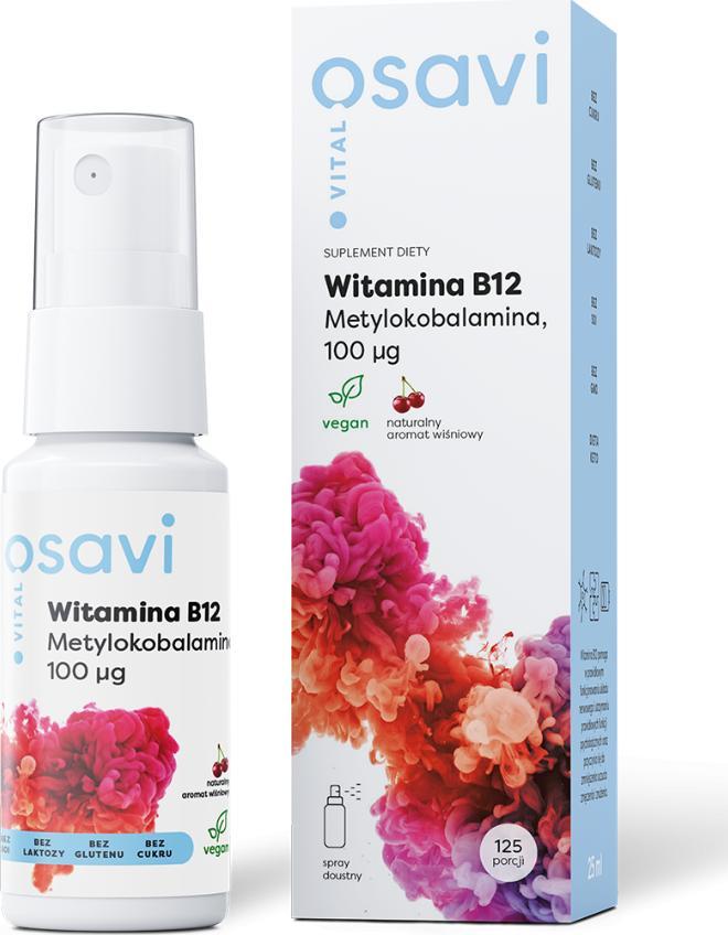 Active Edge Witamina B12 (Metylokobalamina) Spray Doustny - WYSYŁAMY W 24H!