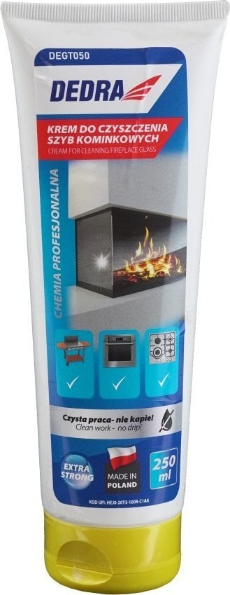 Dedra Krem do czyszczenia szyb kominkowych 250ml