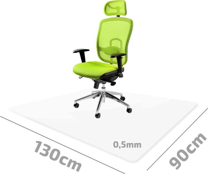 ZOLTA Mata ochronna 0,5mm 90x130cm Podkładka pod fotel biurowy
