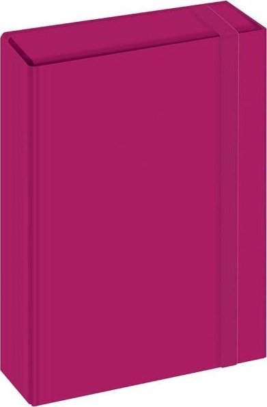 Teczka z gumką A4 TO Box fuksja (PPP)