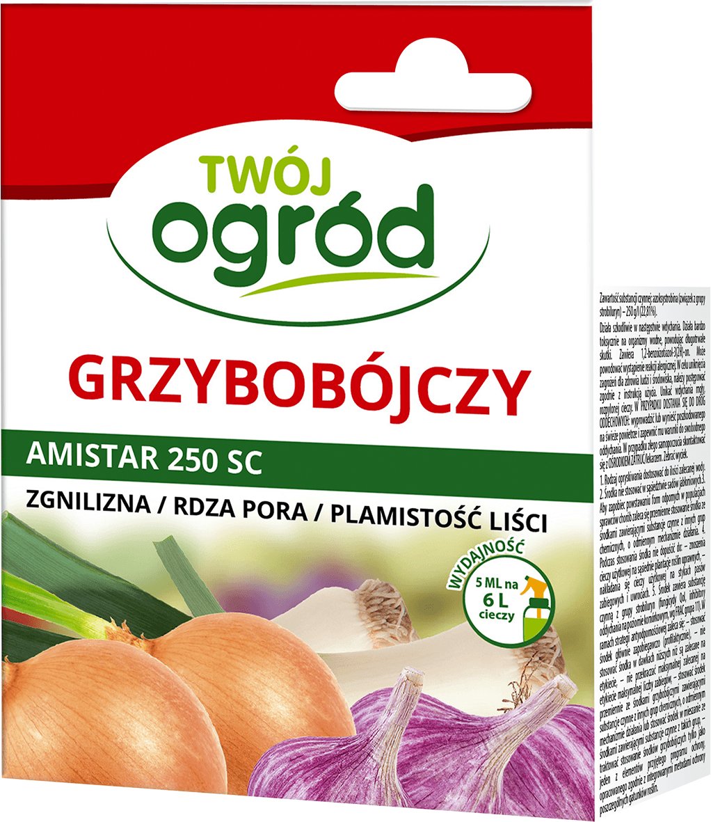 Amistar 250 SC (azoksystrobina) Twój Ogród - środek grzybobójczy 5ml
