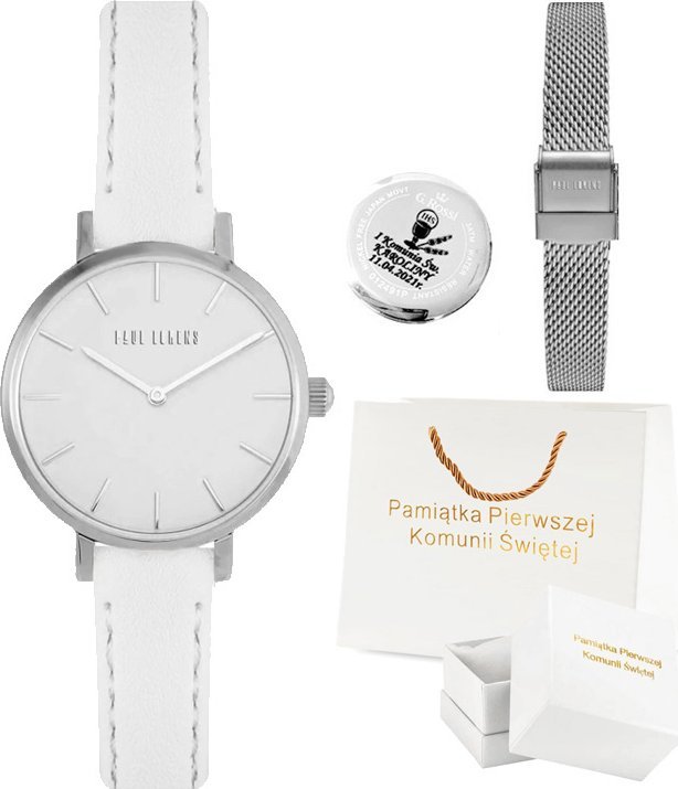 Zegarek Komunijny Paul Lorens LEIDA-20004B-3C1 / 2 paski