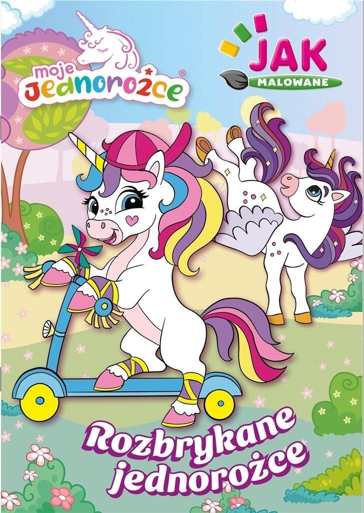 Moje jednorożce. Jak malowane cz.1 Rozbrykane jednorożce