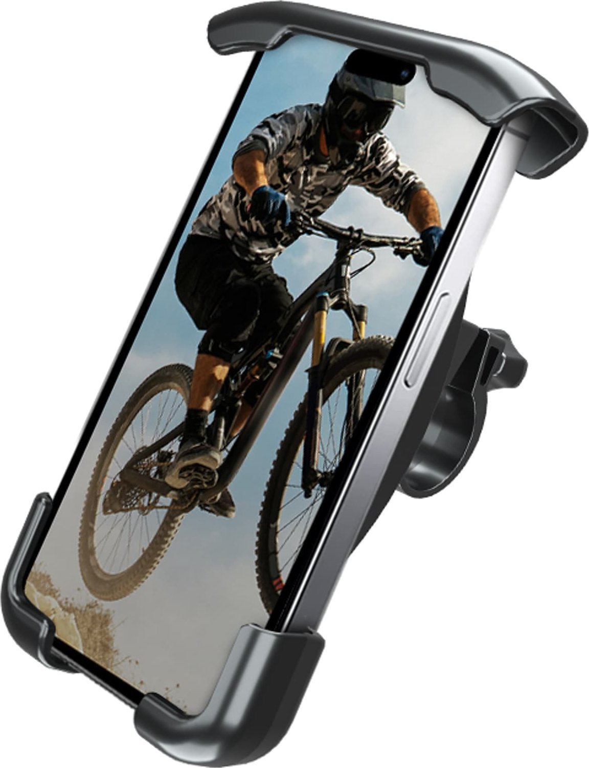 Crong Crong Bikeclip Enduro - Uchwyt na telefon do roweru (czarny)