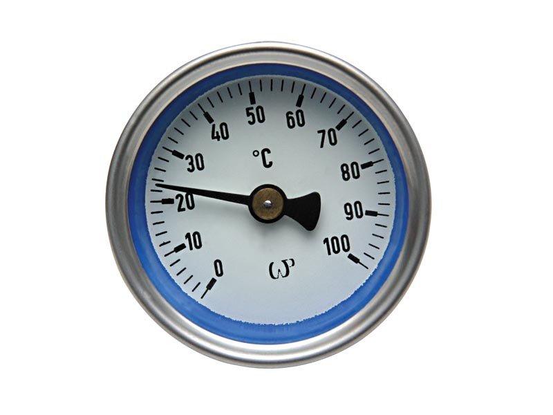 KAN-therm Termometr tarczowy 100°C czerwony