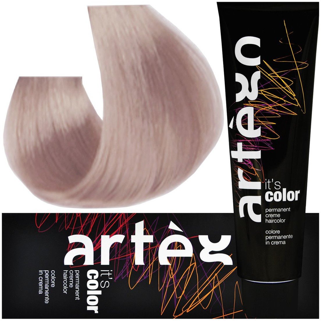 Artego Its Color Farba do włosów w kremie 150ml Bardzo Jasny Irysowy Miedziany Blond (9.24-9VK)