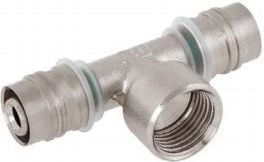 Kisan Trójnik zaprasowywany z gwintem wewnętrznym GW 25 x 1" x 25 (WL 32.44.11.40)