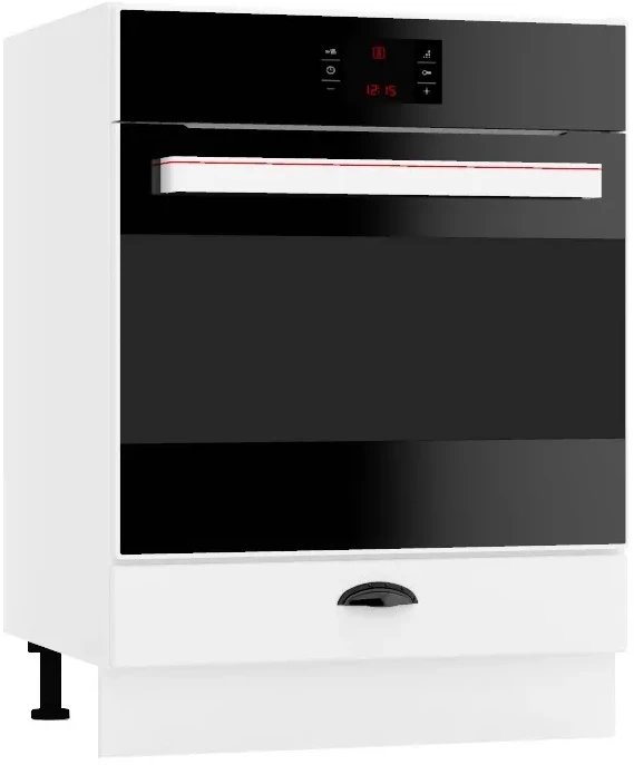 Szafka pod piekarnik 60 ADELE DK60 biała mat STOLKAR