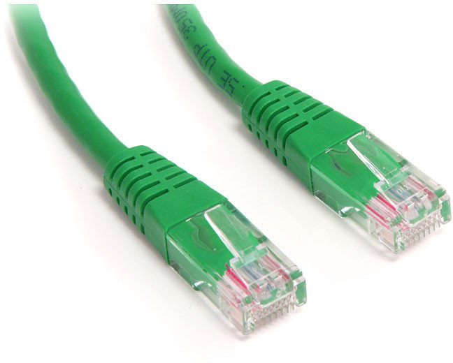 LOGON UTP Cat.5e, 15 m, Cat5e, RJ-45, RJ-45, Green