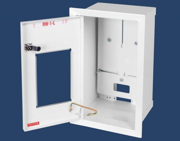 Karwasz Szafka licznikowa podtynkowa 1-licznikowa 1-fazowy IP30 (RW-1-L Z/O)
