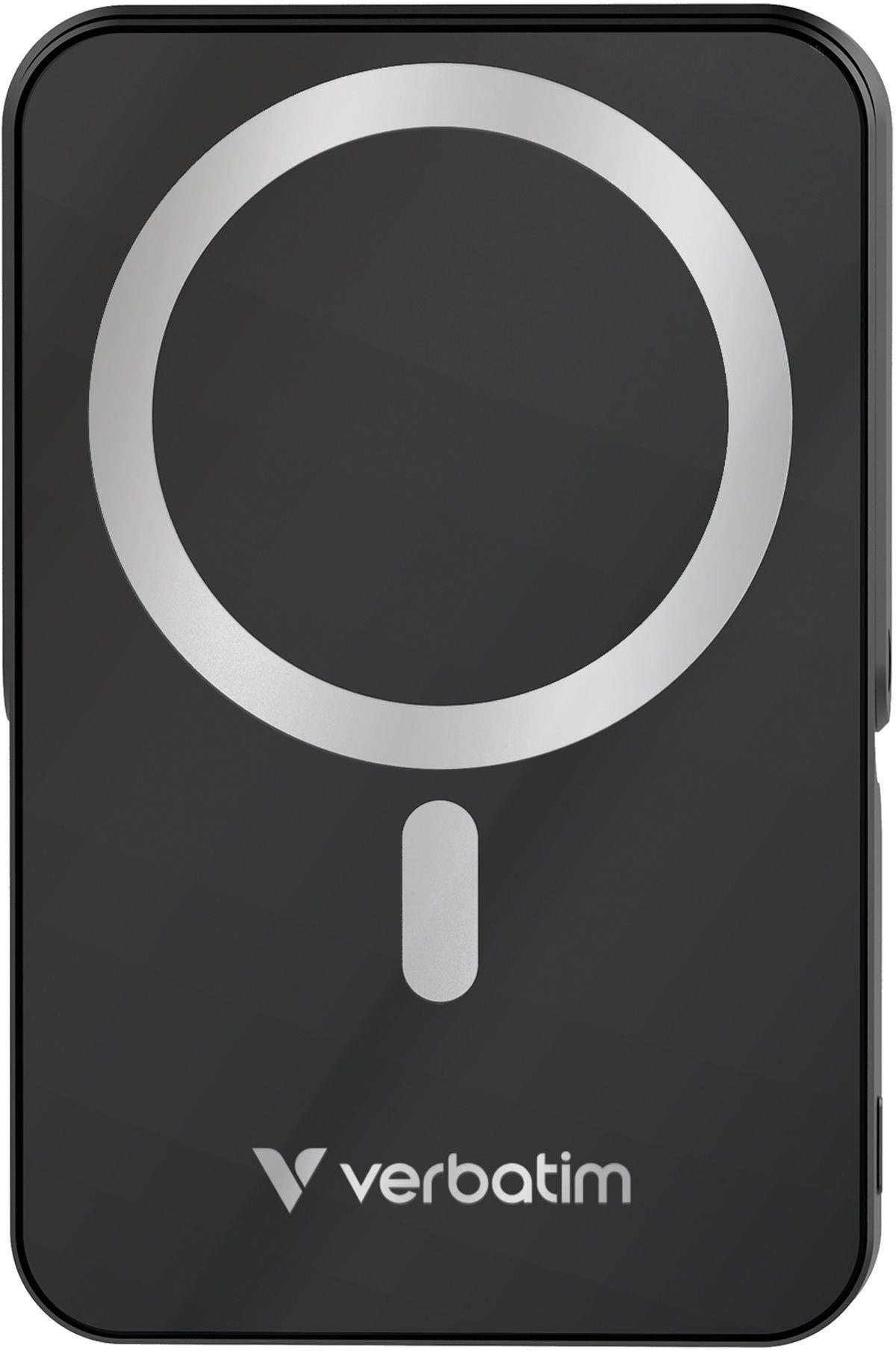 Verbatim Power Bank mit Standfuß mag.wireless 10000mA schw. 32264