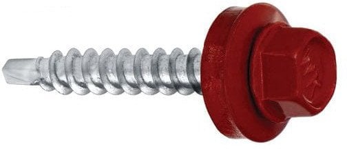 SELF SCREW 4,2X13 MET/MET RAL3009 30PCS