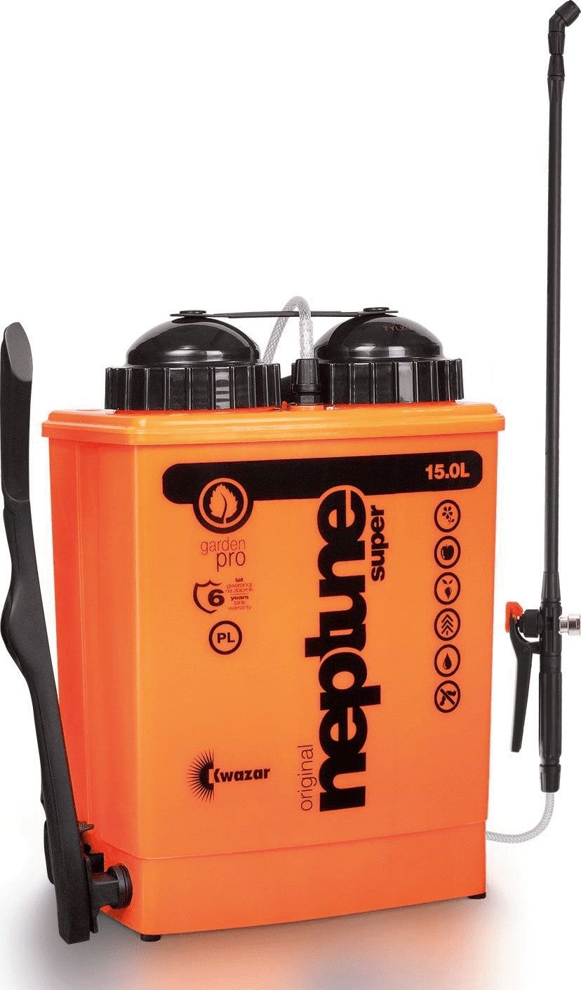 Kwazar opryskiwacz Neptun 15l plecakowy plus osłona herbicydowa (WCO0496)