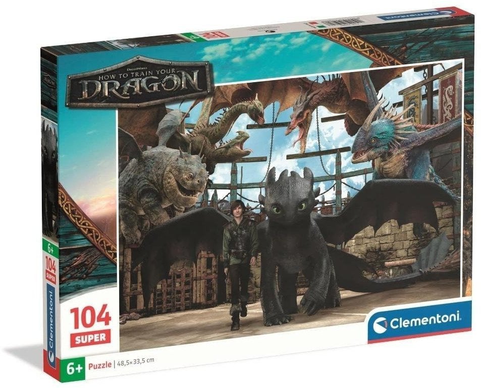 Puzzle Super 104 How to Train Your Dragon