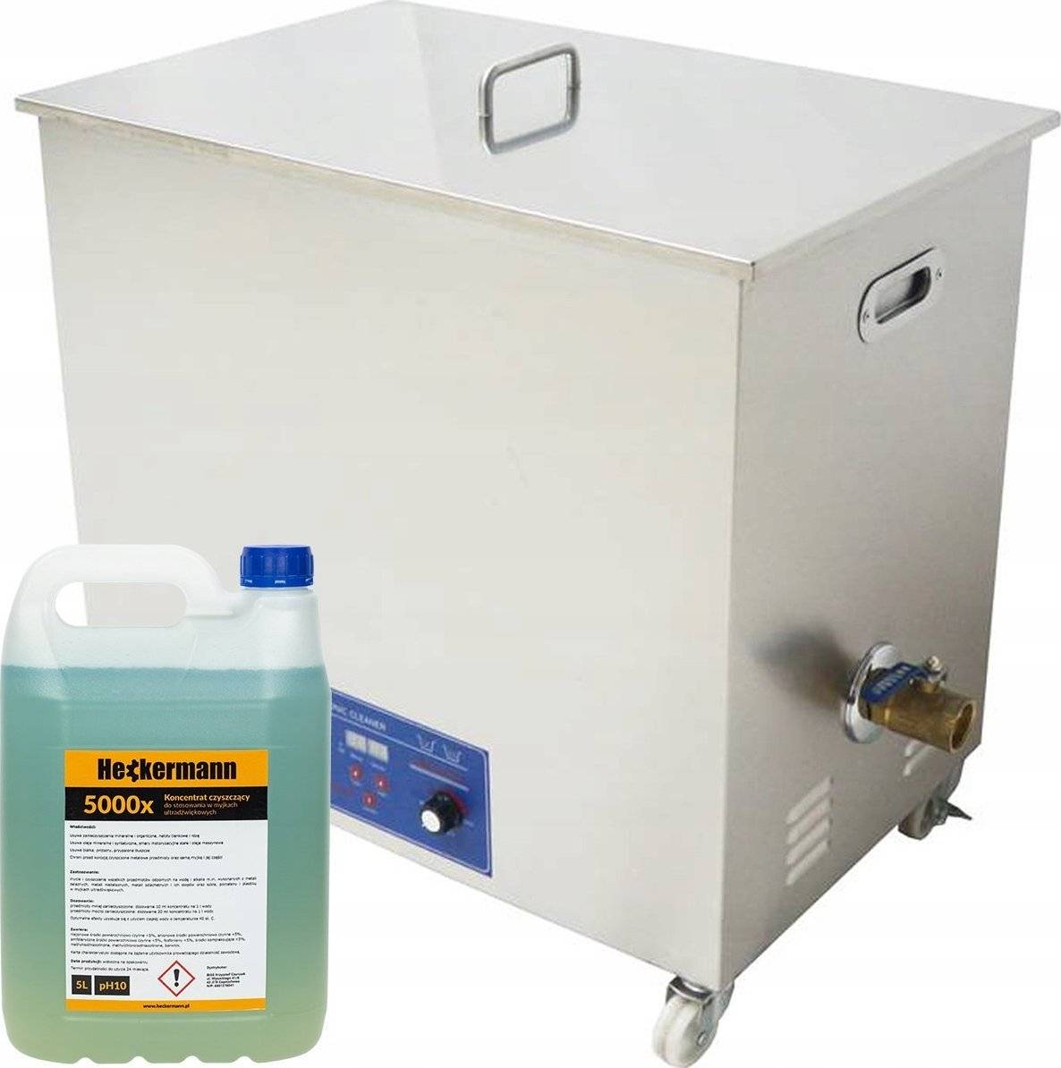 Myjka ciśnieniowa SONIX Myjka ultradźwiękowa Sonix KS-180AL 55L + 5L płynu