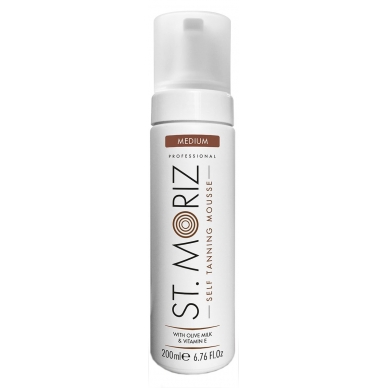 St Moriz Professional Self Tanning Mousse (W) samoopalacz Medium 200ml