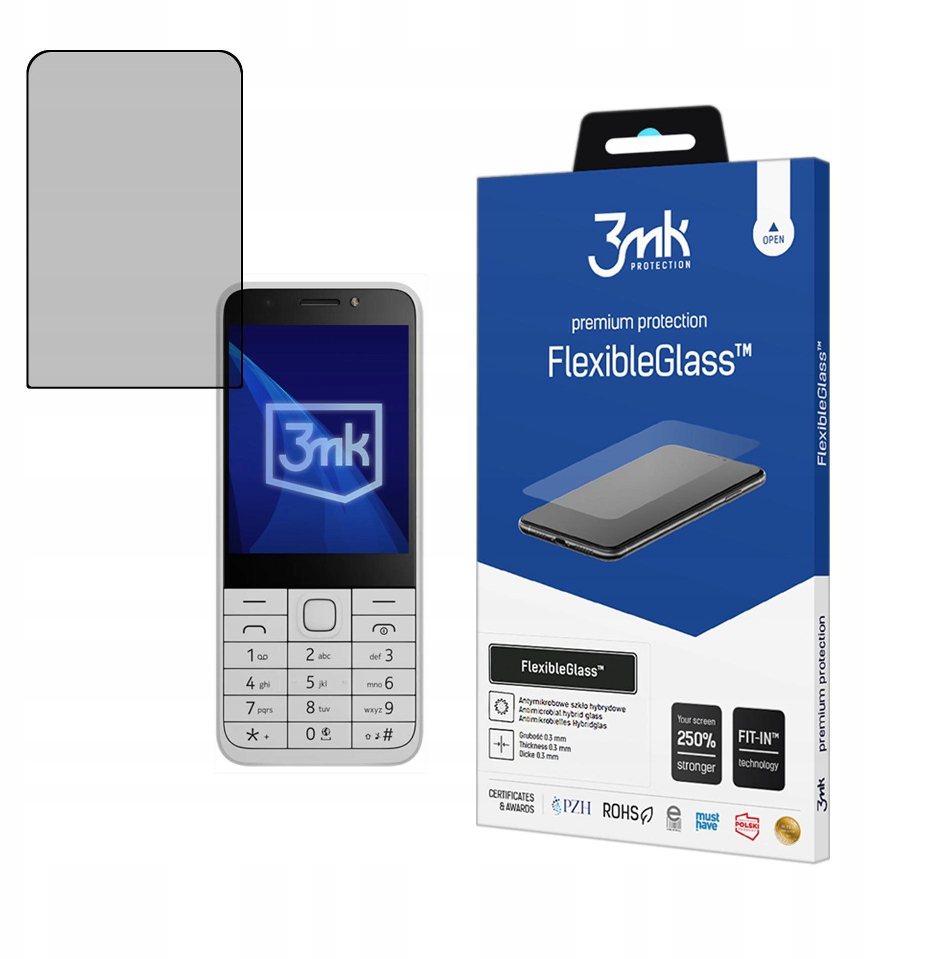 Nokia 230 DualSim 2024 - 3mk FlexibleGlass