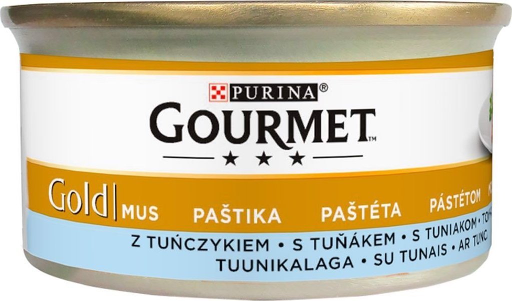 Gourmet Gourmet Gold Karma dla kotów mus z tuńczykiem 85 g