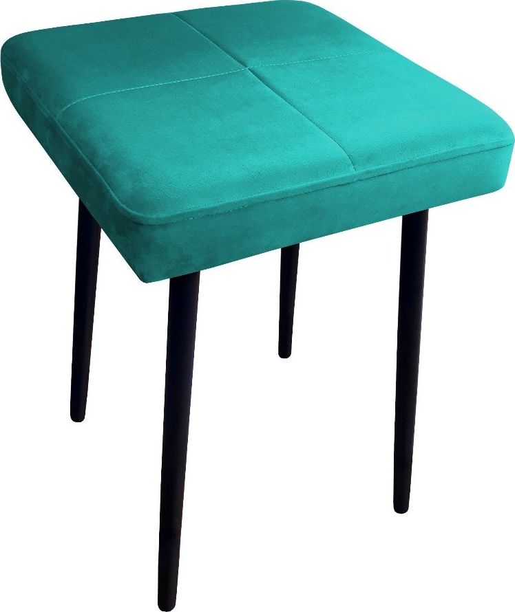 Atos Taboret SQUARE MG VELVET morski
