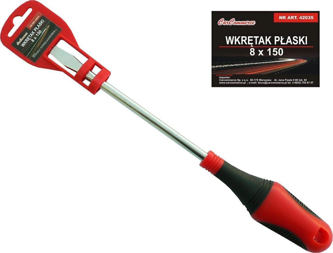 Carcommerce WKRĘTAK PŁASKI 8x150