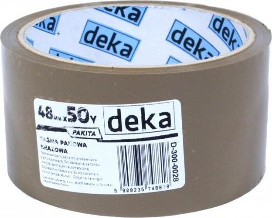Deka TAŚMA PAKOWA PAKITA BRĄZOWA 48MM*50Y