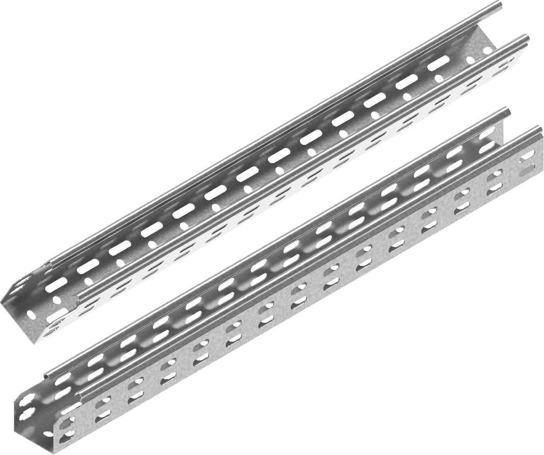 Baks Korytko kablowe cynkowane perforowane 400 x 60mm KCJ400H60/3N 3m (160440)