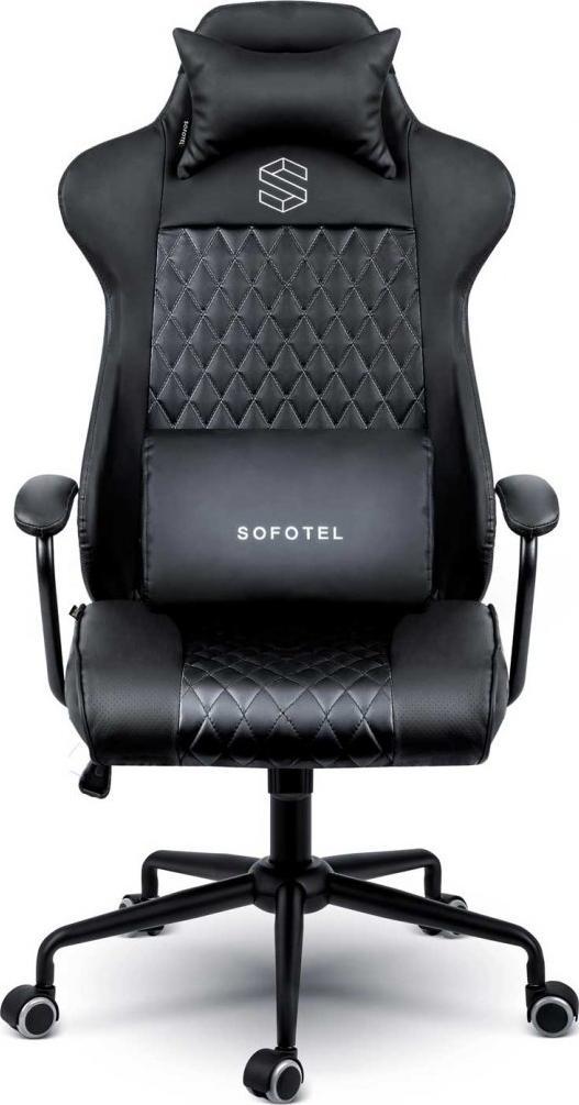 Krzesło biurowe Sofotel Werona Czarne