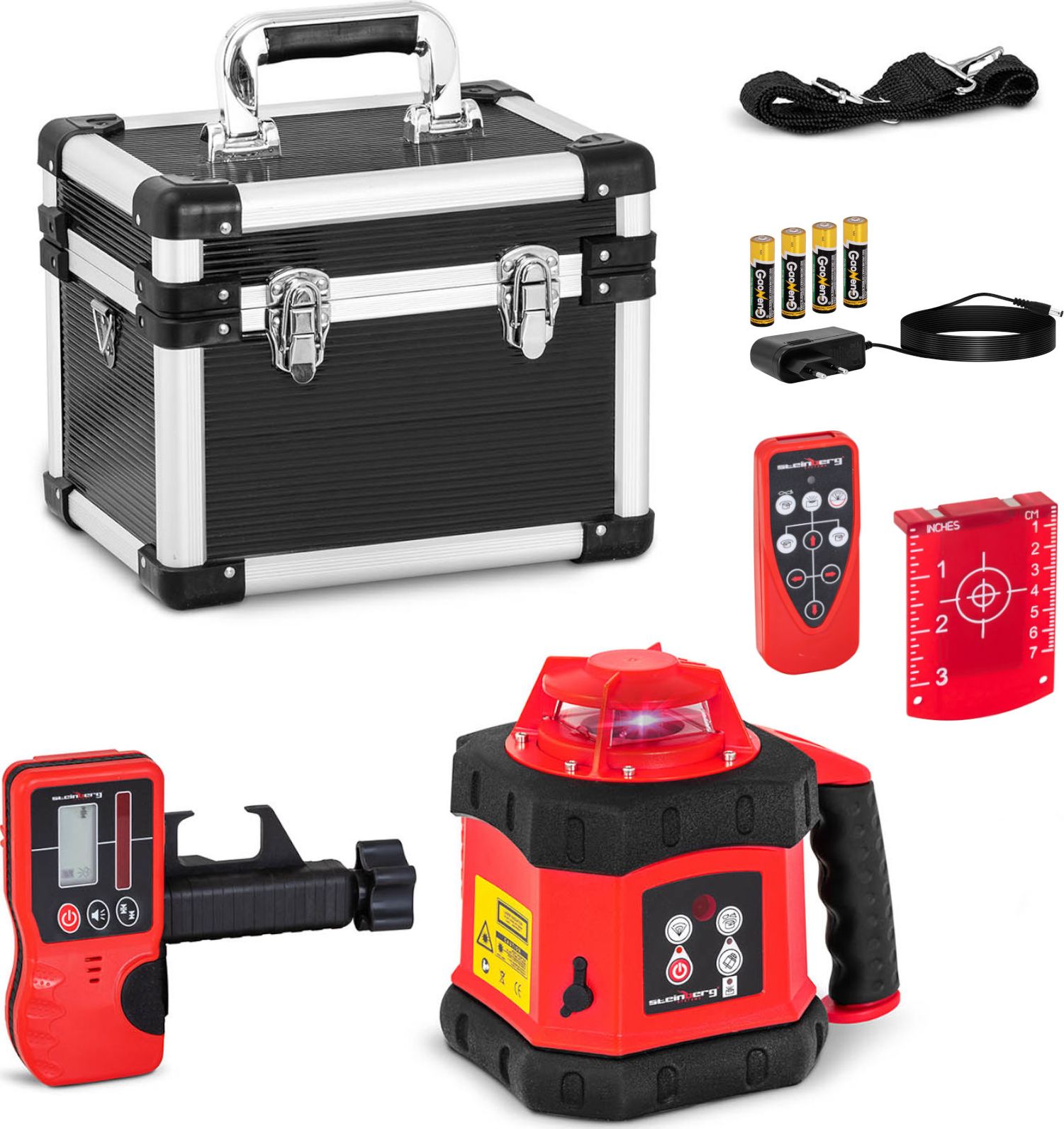 Steinberg Niwelator laserowy SBS-RL-300 czerwony 300 m