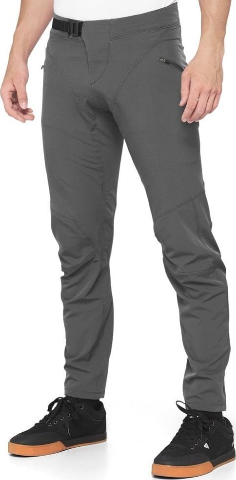 100% Spodnie męskie 100% AIRMATIC Pants charcoal roz. 36 (EUR 50) (NEW 2022)