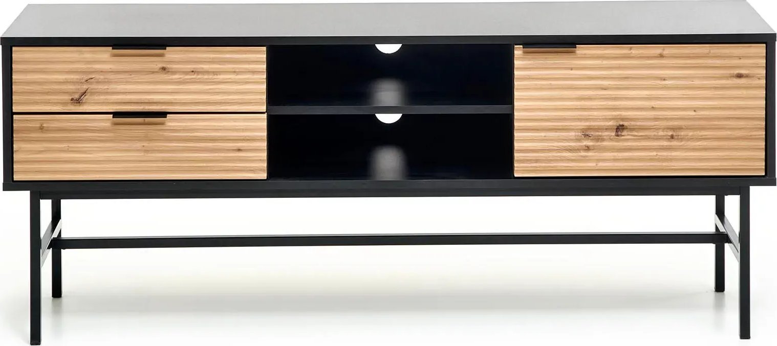 Elior Industrialna szafka RTV z szufladami - Erico 4X