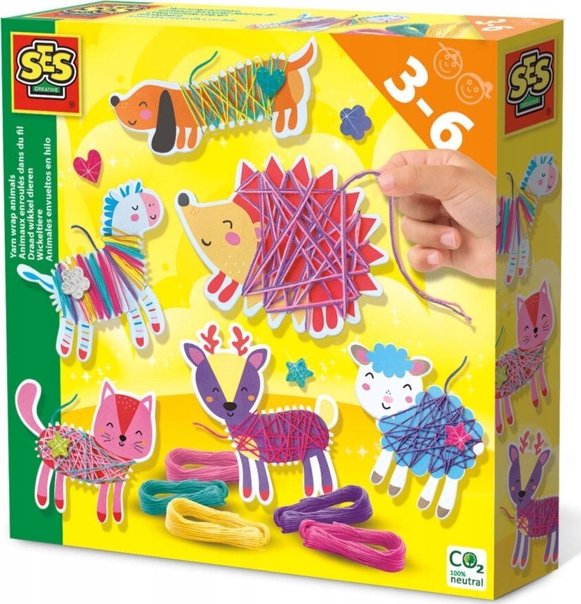 SES SES Owijanie zwierząt włóczką+ozdab. 14024 40243
