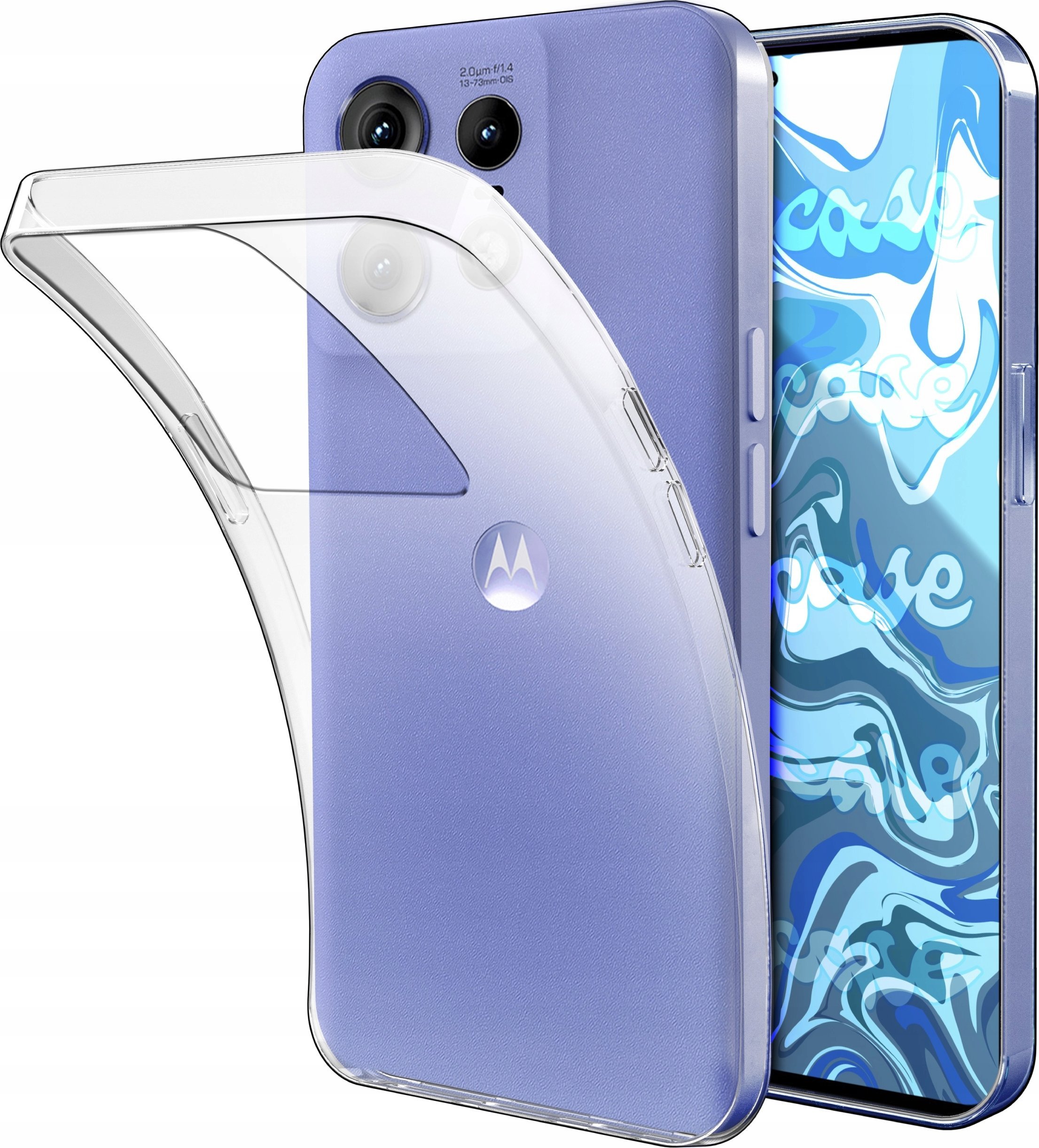 Hello Case ETUI DO MOTOROLA EDGE 50 PRO GUMOWE OBUDOWA CASE SILIKON SLIM POKROWIEC