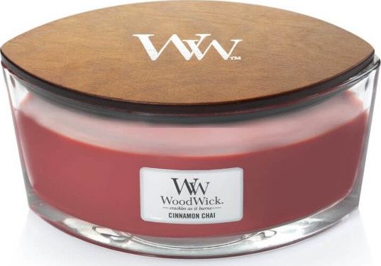 WoodWick świeca zapachowa Cinnamon Chai Elipsa 453,6g (76104E)