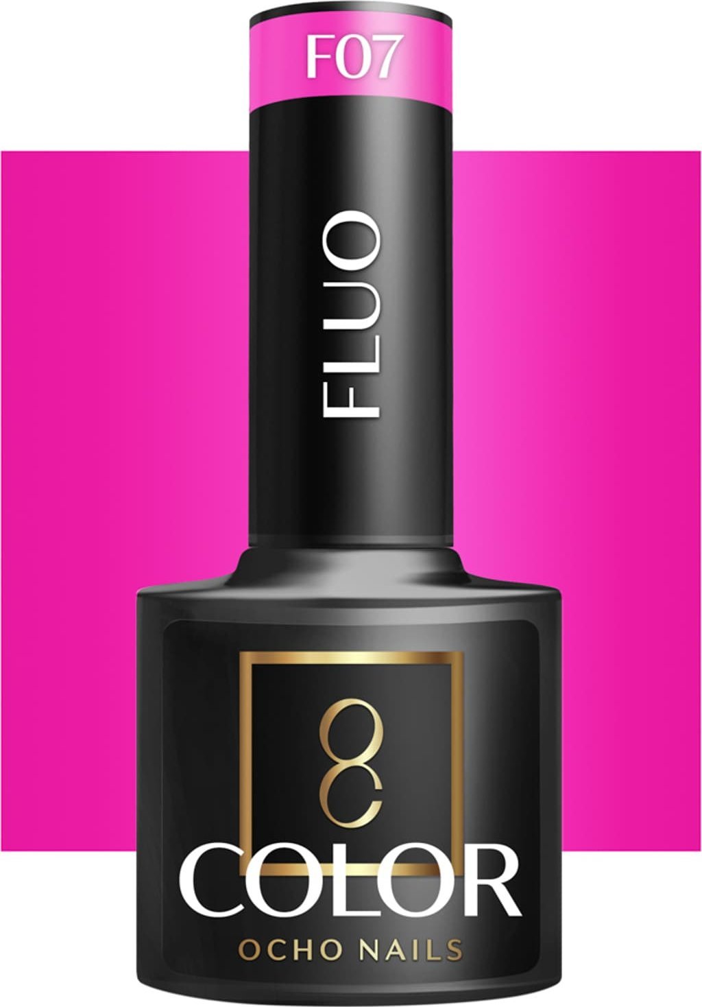 Activeshop OCHO NAILS Lakier hybrydowy fluo F07 -5 g