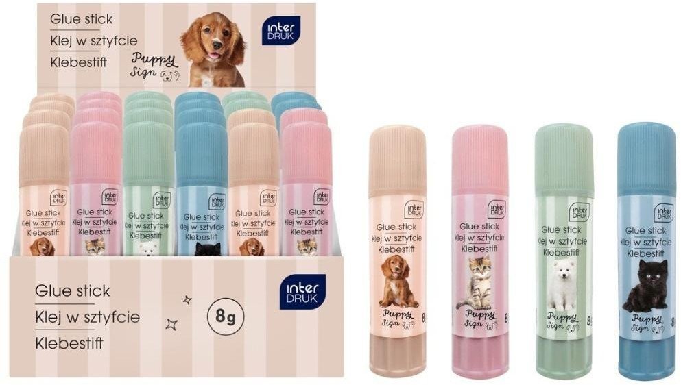 Klej w sztyfcie 8g Puppy Sign (24szt)