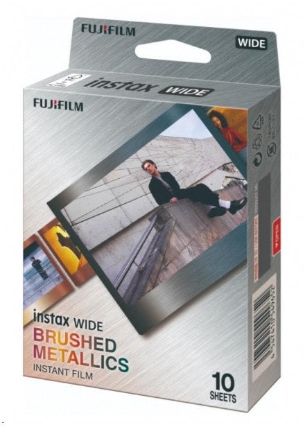 1 Fujifilm instax wide Film brushed metal
