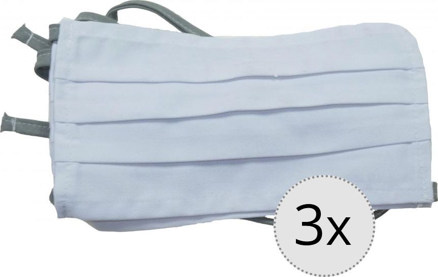 MASKA ochronna jednowarstwowa wielokrotnego użytku zestaw 3 sztuki (5942108)