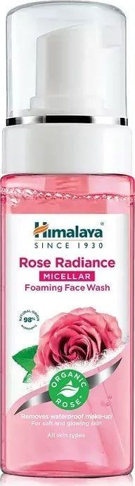 Himalaya Micelarna Pianka Do Twarzy Różany Blask 150 ml