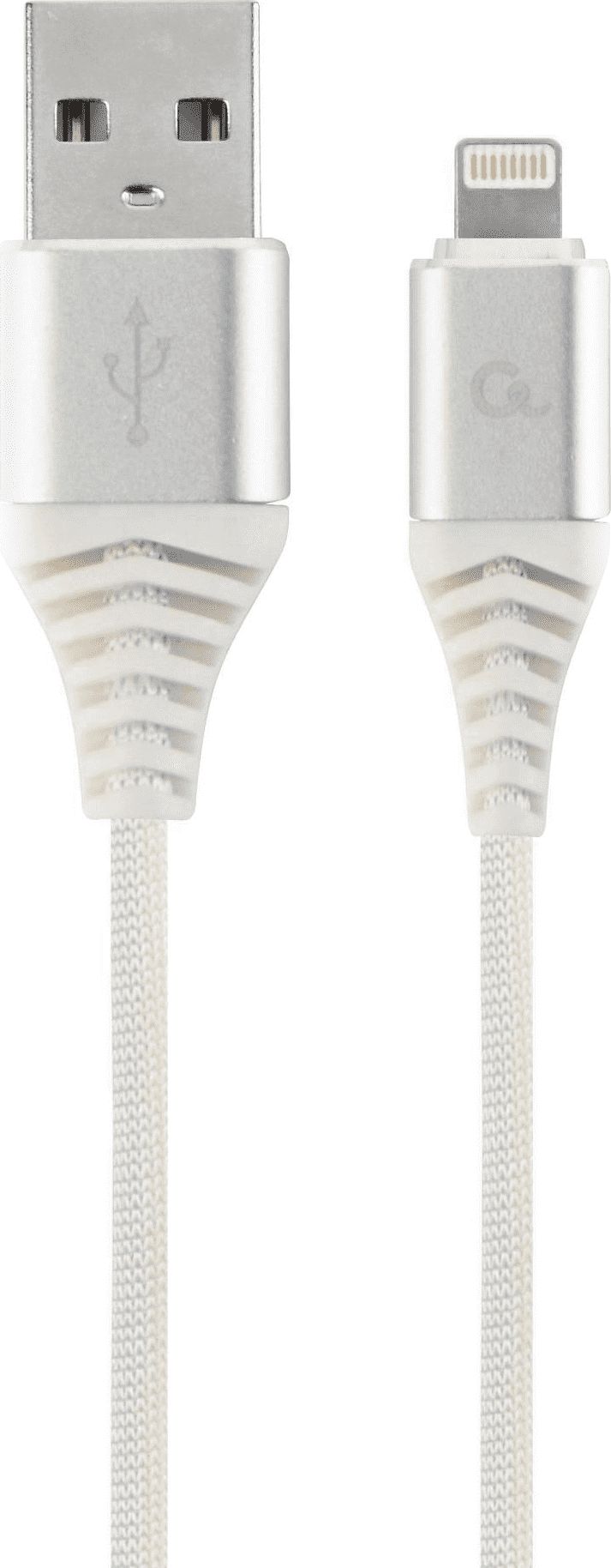 Kabel USB Gembird USB-A - Lightning 1 m Biały (CC-USB2B-AMLM-1M-BW2)