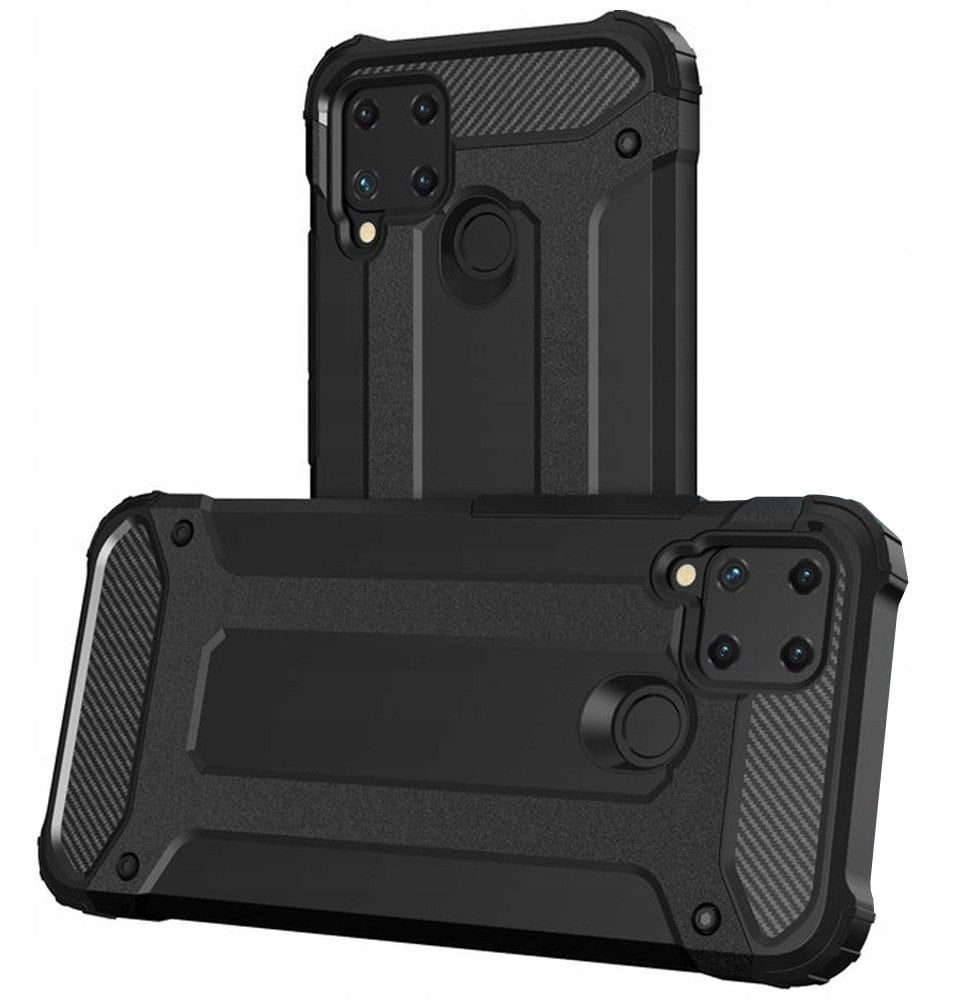 Hybrid Armor etui Realme 10 5G / Realme 9i 5G pancerny hybrydowy pokrowiec czarne