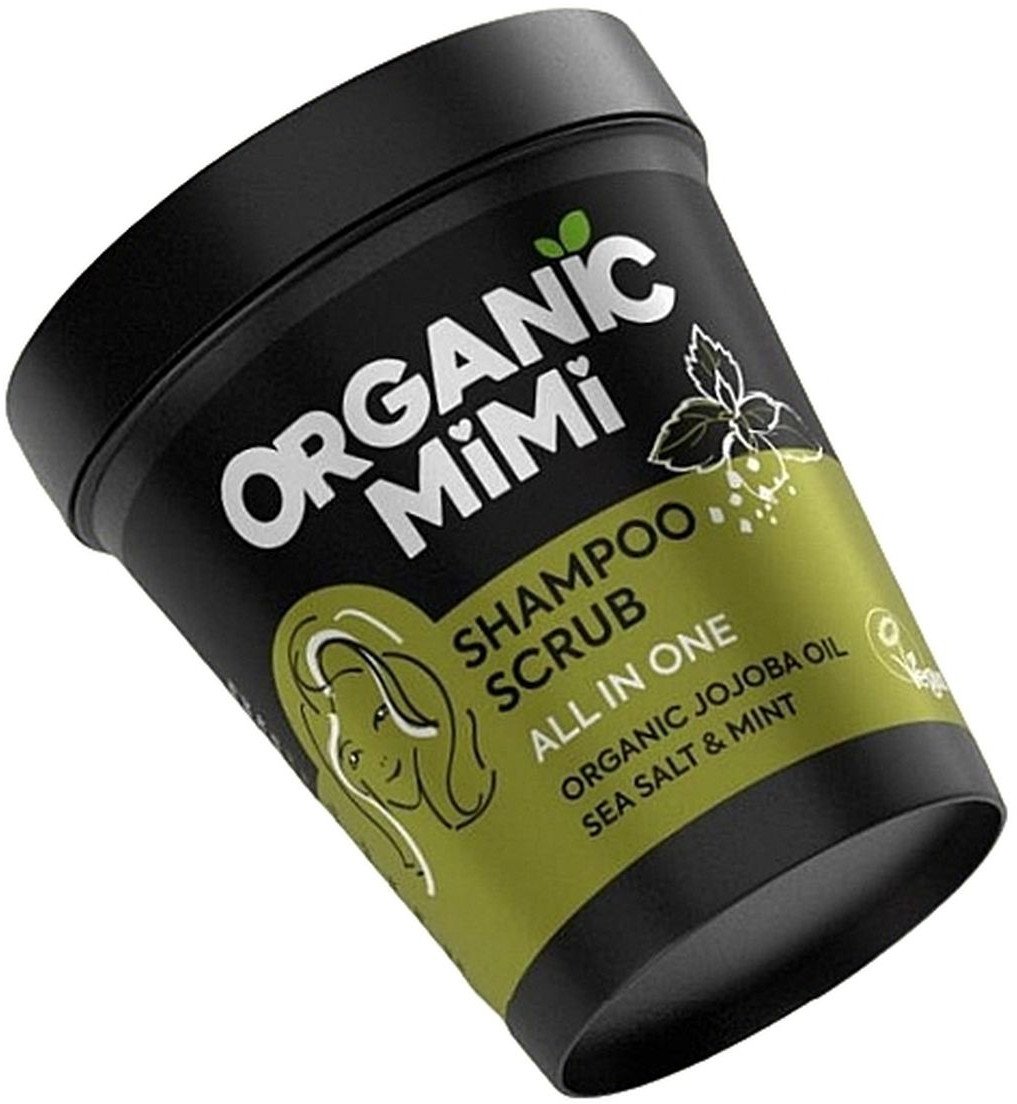 Organic Mimi Szampon-peeling All in One Sól morska i Mięta 280g