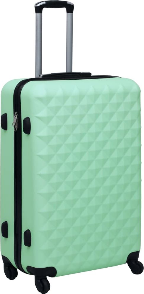 vidaXL Twarda duża walizka na kółkach miętowa