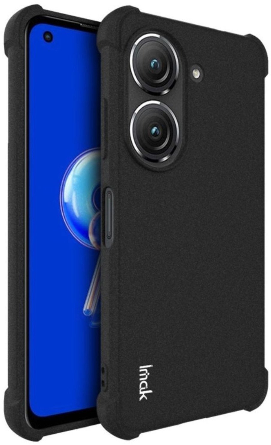 Etui Shockproof IMAK do Asus Zenfone 9/Zenfone 10, czarne